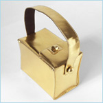 gold box bag